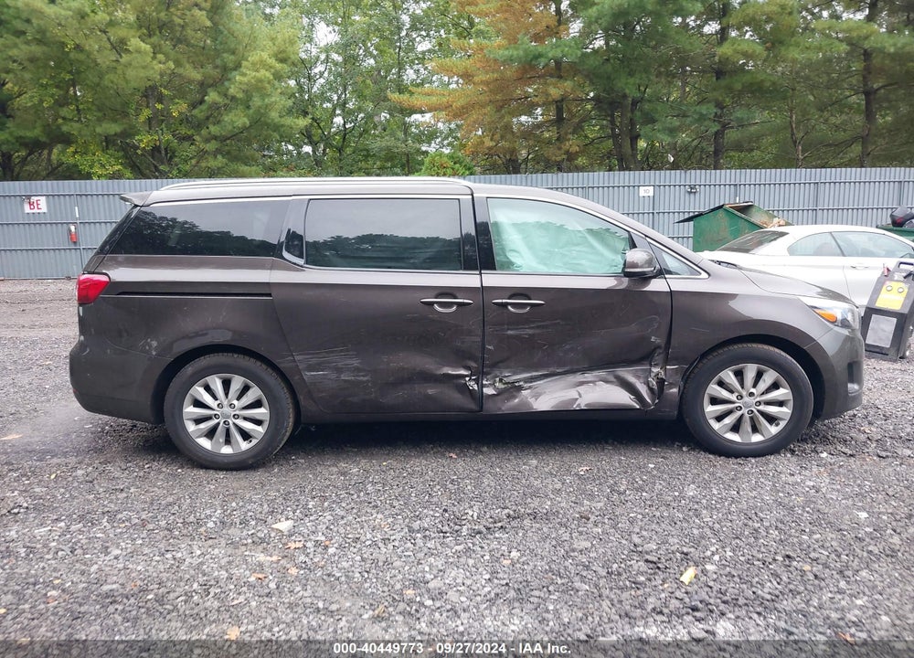 2015 KIA SEDONA EX VIN: KNDMC5C16F6034167
