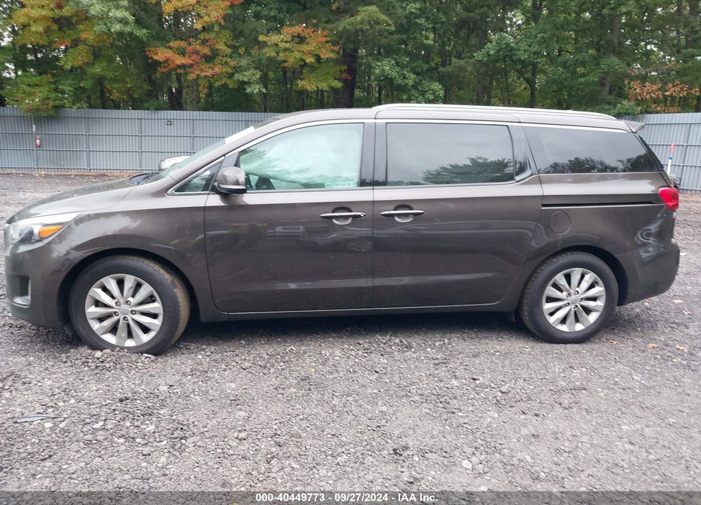 2015 KIA SEDONA EX VIN: KNDMC5C16F6034167