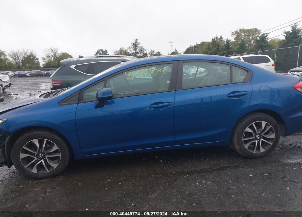 2013 HONDA CIVIC EX VIN: 19XFB2F88DE078178