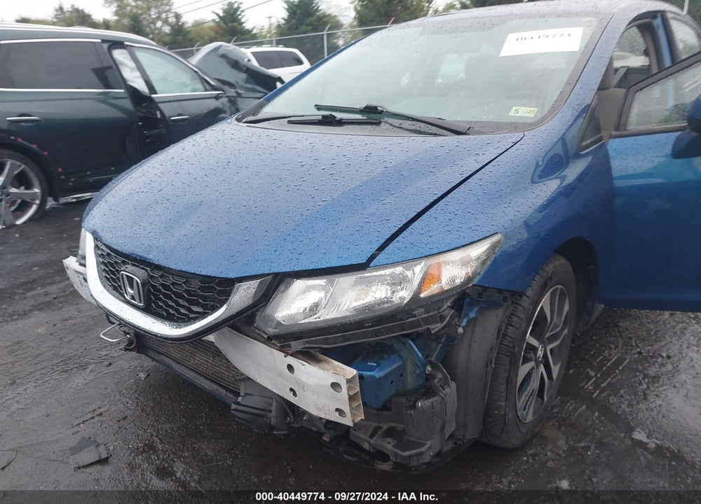 2013 HONDA CIVIC EX VIN: 19XFB2F88DE078178