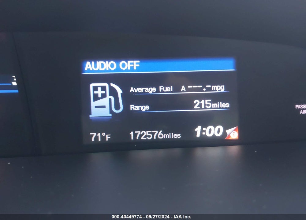 2013 HONDA CIVIC EX VIN: 19XFB2F88DE078178