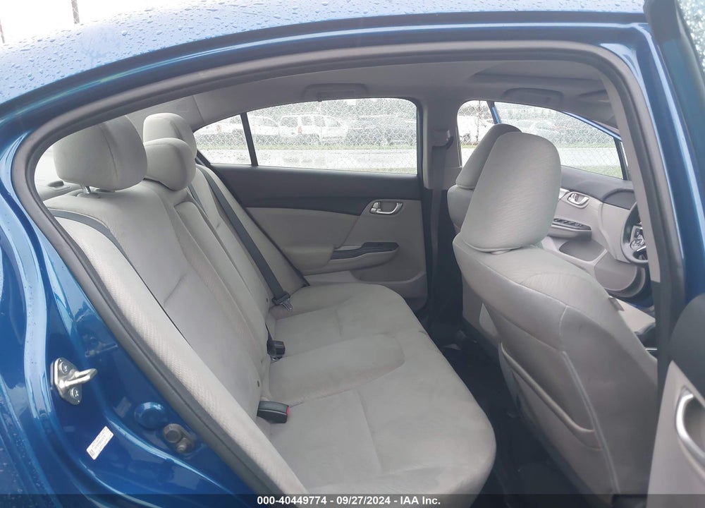 2013 HONDA CIVIC EX VIN: 19XFB2F88DE078178
