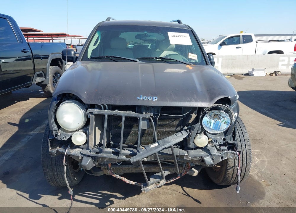 2005 JEEP LIBERTY LIMITED EDITION VIN: 1J4GL58K15W659938