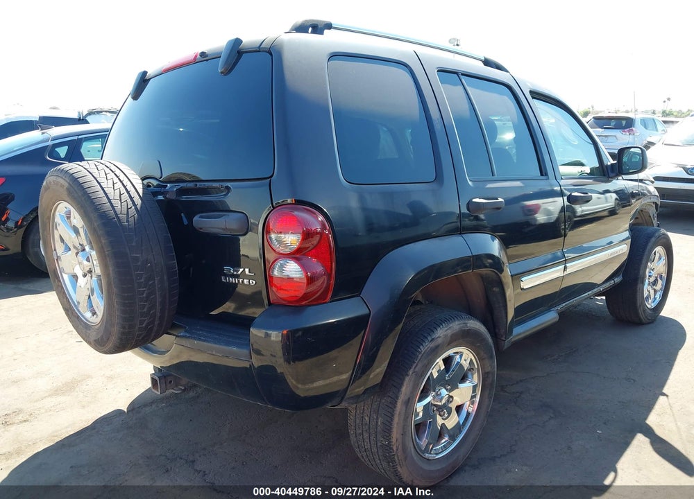 2005 JEEP LIBERTY LIMITED EDITION VIN: 1J4GL58K15W659938