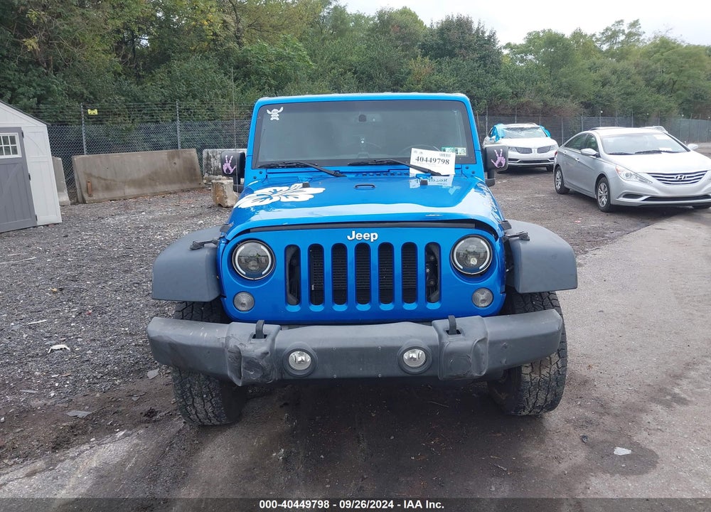 2016 JEEP WRANGLER UNLIMITED SPORT VIN: 1C4BJWDG8GL305187
