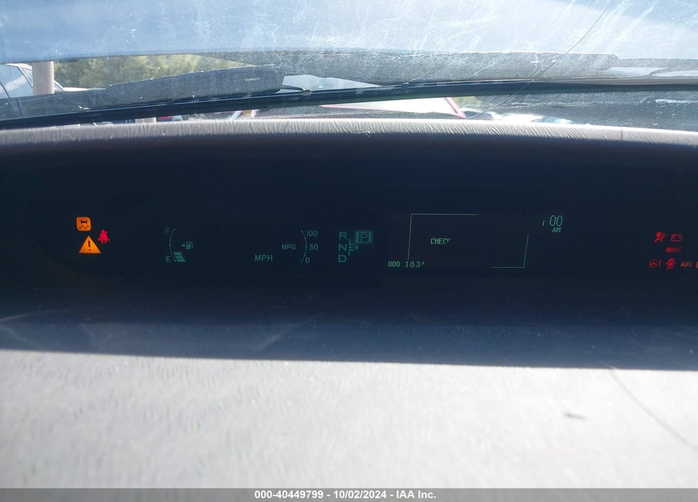 2011 TOYOTA PRIUS TWO VIN: JTDKN3DU8B0259590