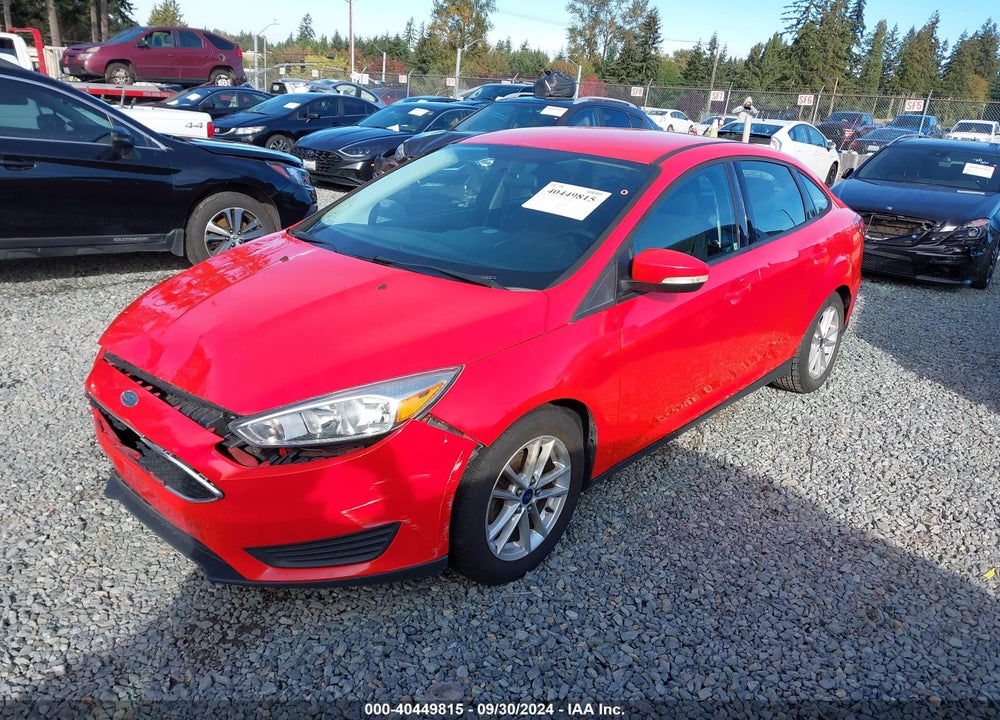 2015 FORD FOCUS SE VIN: 1FADP3F27FL321960