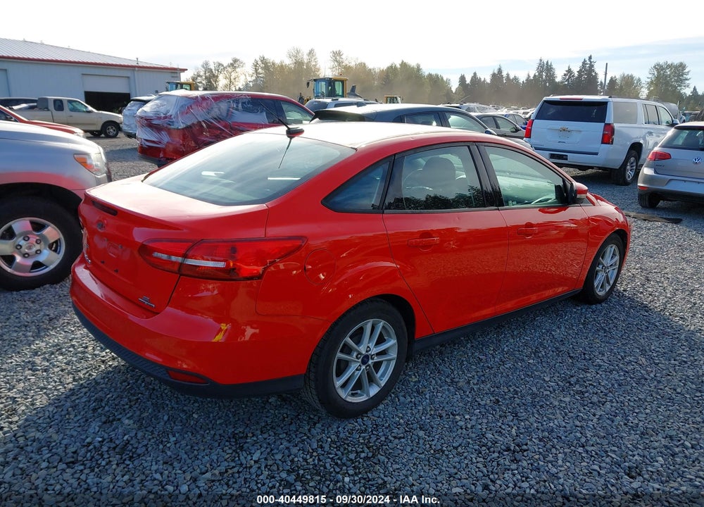 2015 FORD FOCUS SE VIN: 1FADP3F27FL321960