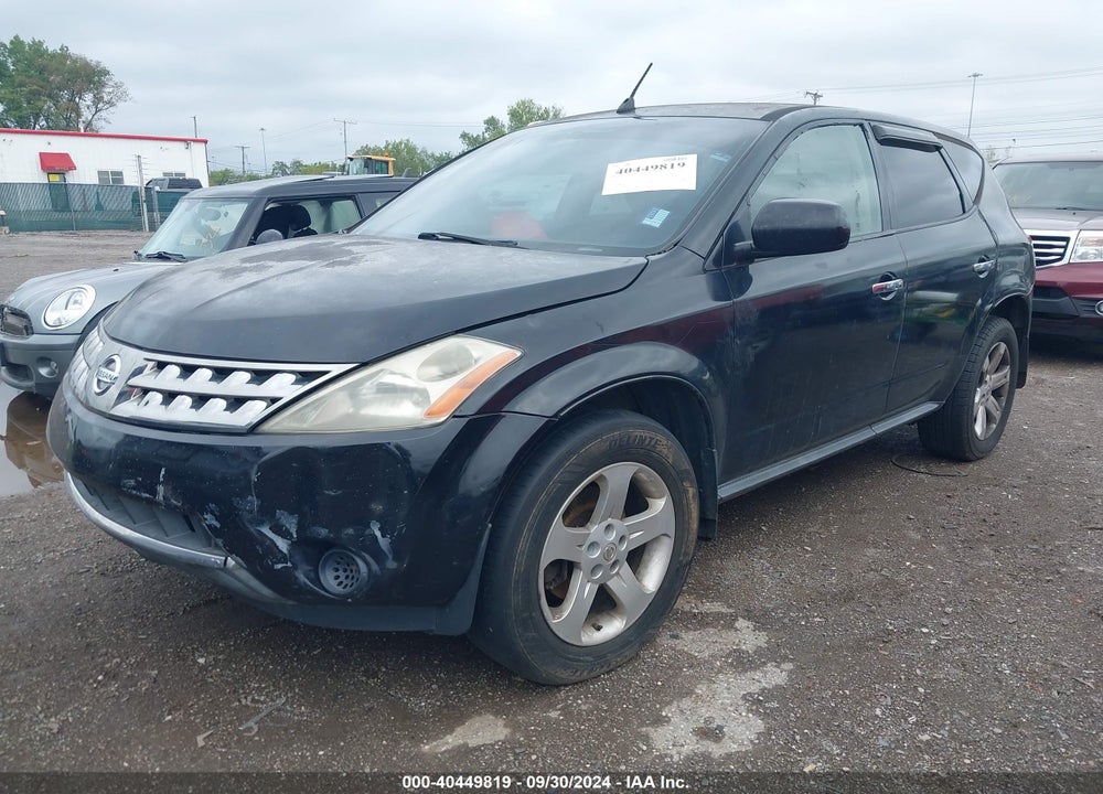 2006 NISSAN MURANO S VIN: JN8AZ08T46W407841