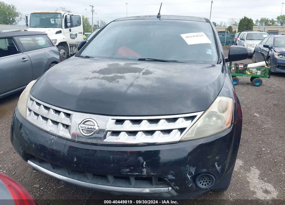 2006 NISSAN MURANO S VIN: JN8AZ08T46W407841