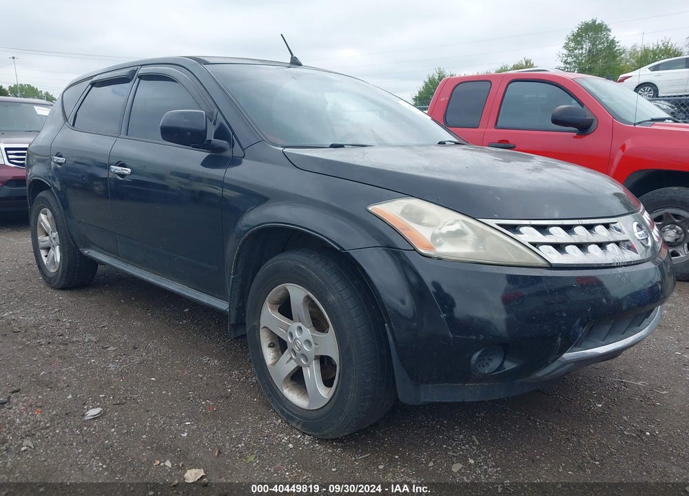 2006 NISSAN MURANO S VIN: JN8AZ08T46W407841