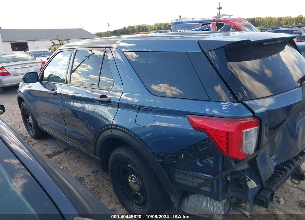 2020 FORD POLICE INTERCEPTOR UTILITY VIN: 1FM5K8AW7LGC48870