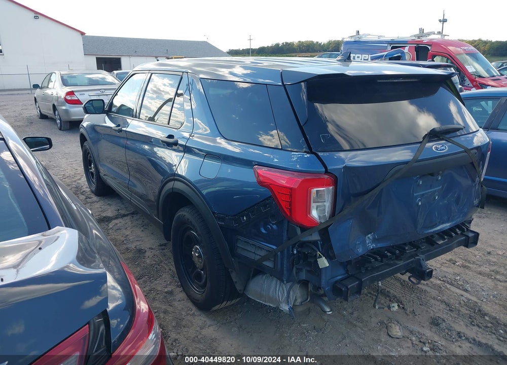 2020 FORD POLICE INTERCEPTOR UTILITY VIN: 1FM5K8AW7LGC48870