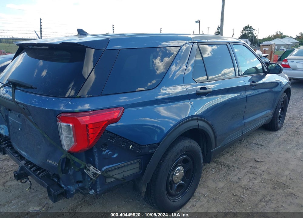 2020 FORD POLICE INTERCEPTOR UTILITY VIN: 1FM5K8AW7LGC48870