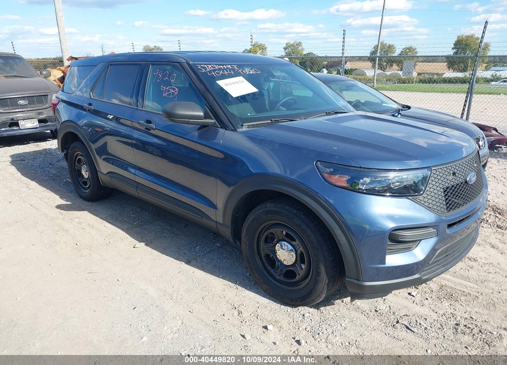 2020 FORD POLICE INTERCEPTOR UTILITY VIN: 1FM5K8AW7LGC48870