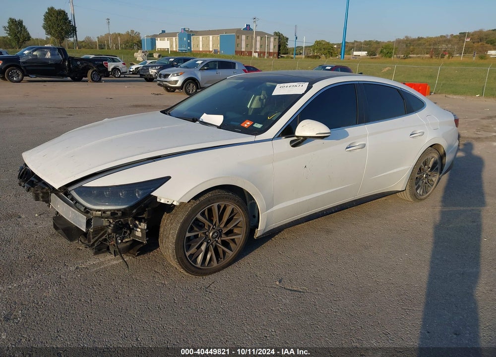 2020 HYUNDAI SONATA LIMITED VIN: 5NPEH4J22LH033031