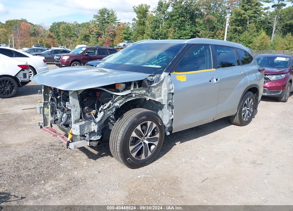 2024 TOYOTA HIGHLANDER XLE VIN: 5TDKDRBH4RS531832