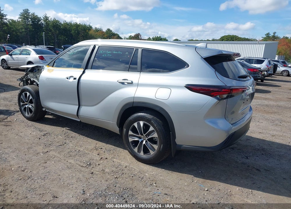 2024 TOYOTA HIGHLANDER XLE VIN: 5TDKDRBH4RS531832