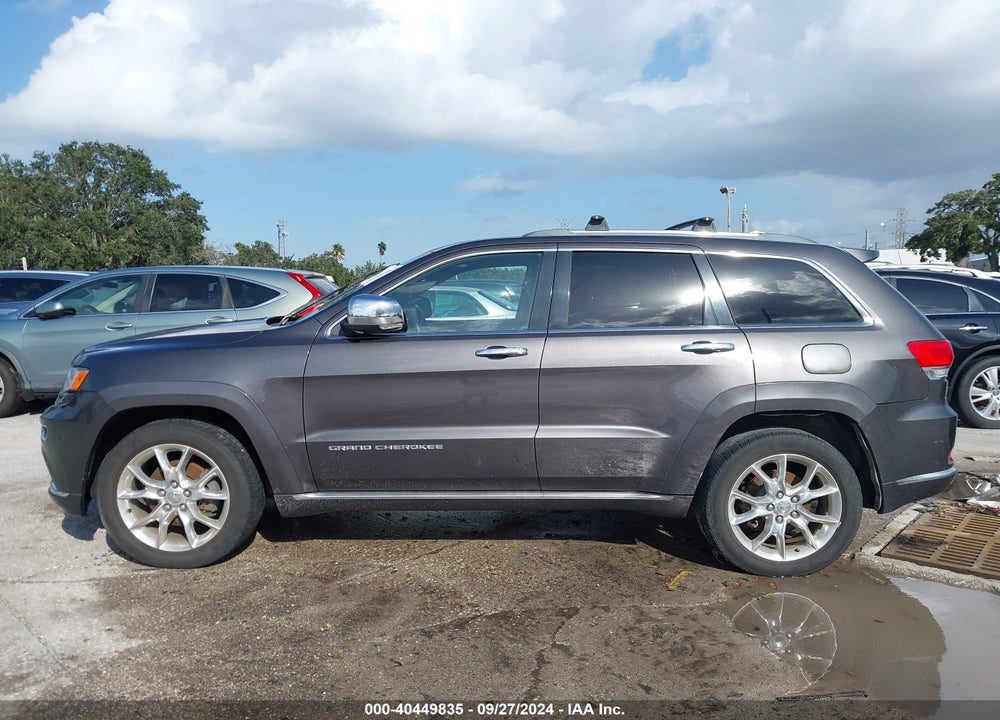 2014 CHEROKEE JEEP GRAND  SUMMIT VIN: 1C4RJEJM2EC500590