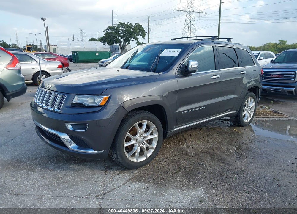 2014 CHEROKEE JEEP GRAND  SUMMIT VIN: 1C4RJEJM2EC500590