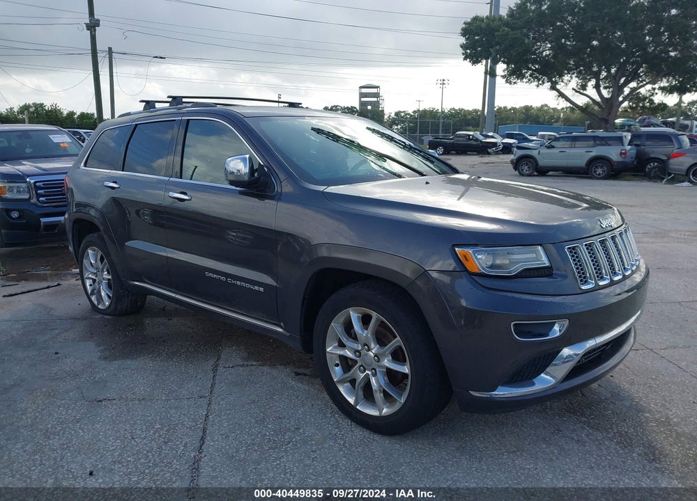 2014 CHEROKEE JEEP GRAND  SUMMIT VIN: 1C4RJEJM2EC500590