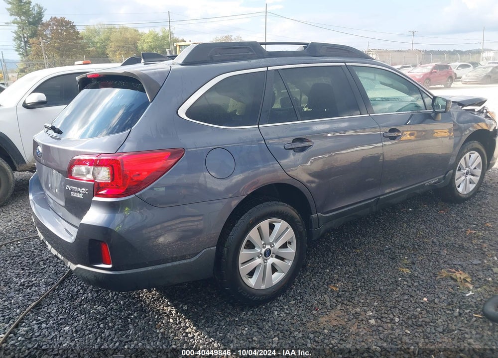 2017 SUBARU OUTBACK 2.5I PREMIUM VIN: 4S4BSACC5H3308060