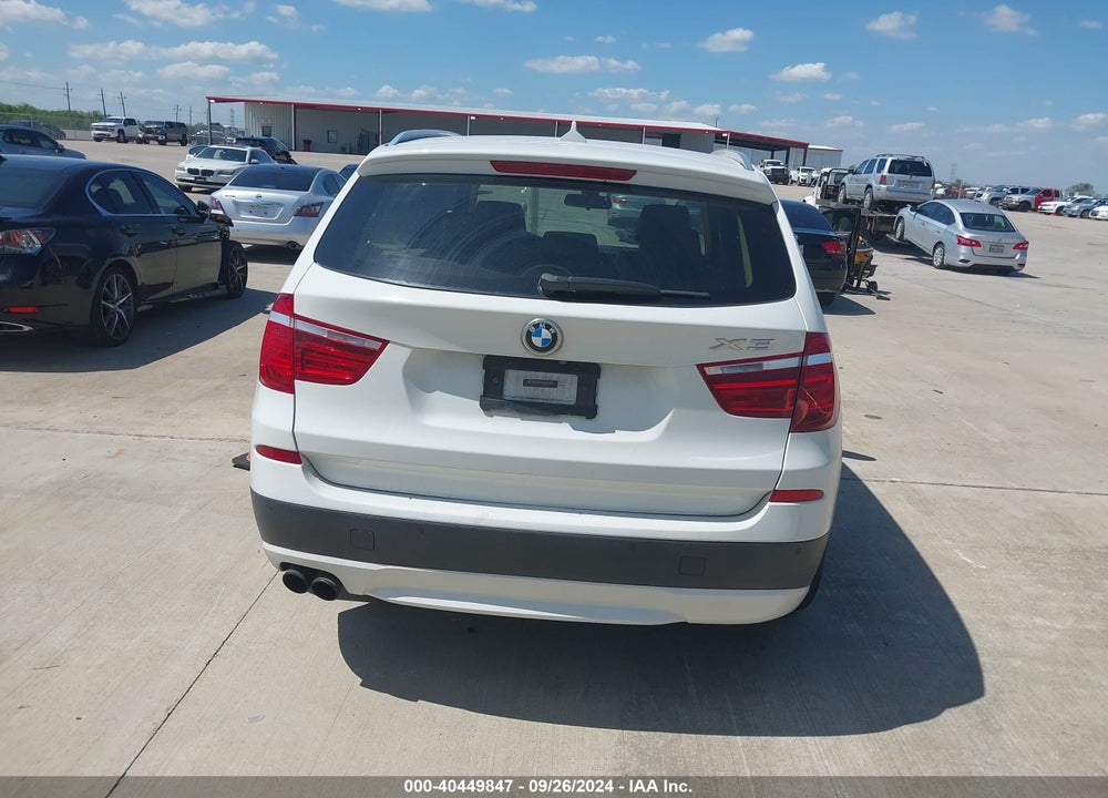 2013 BMW X3 XDRIVE28I VIN: 5UXWX9C58D0D01723