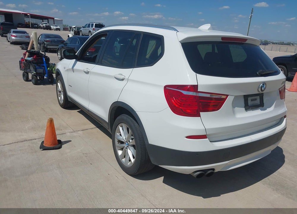 2013 BMW X3 XDRIVE28I VIN: 5UXWX9C58D0D01723