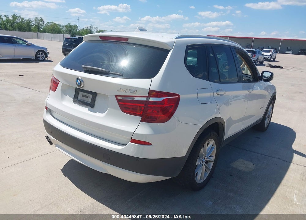 2013 BMW X3 XDRIVE28I VIN: 5UXWX9C58D0D01723