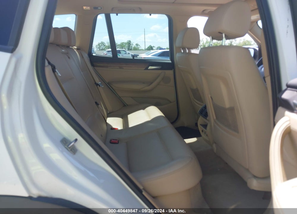 2013 BMW X3 XDRIVE28I VIN: 5UXWX9C58D0D01723