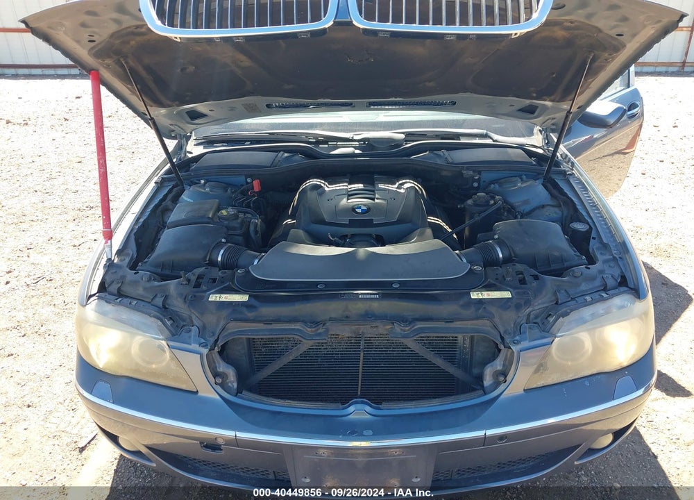 2008 BMW 750LI VIN: WBAHN83558DT80013