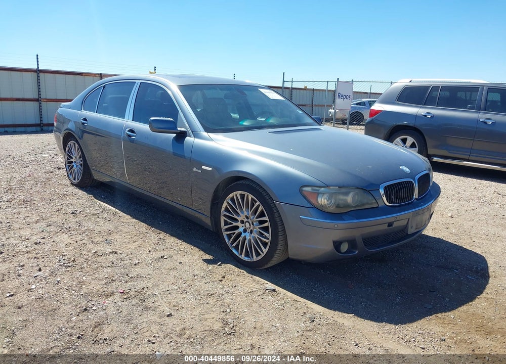 2008 BMW 750LI VIN: WBAHN83558DT80013