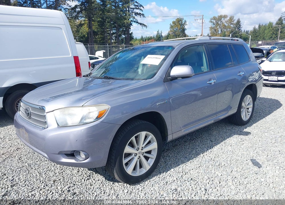 2008 TOYOTA HIGHLANDER HYBRID LIMITED VIN: JTEEW44A782025388