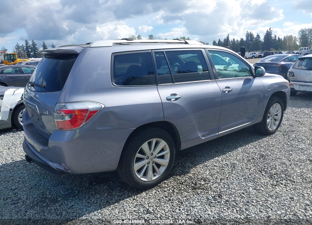 2008 TOYOTA HIGHLANDER HYBRID LIMITED VIN: JTEEW44A782025388