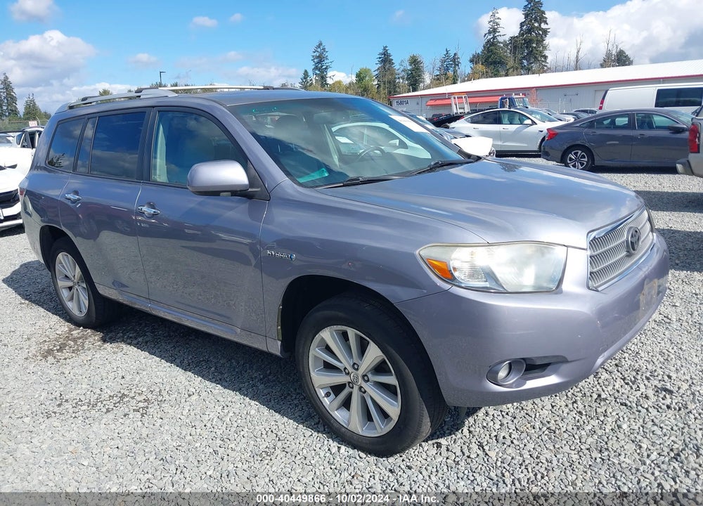 2008 TOYOTA HIGHLANDER HYBRID LIMITED VIN: JTEEW44A782025388
