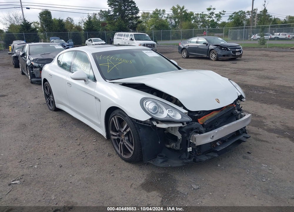 2013 PORSCHE PANAMERA 4 VIN: WP0AA2A71DL014325