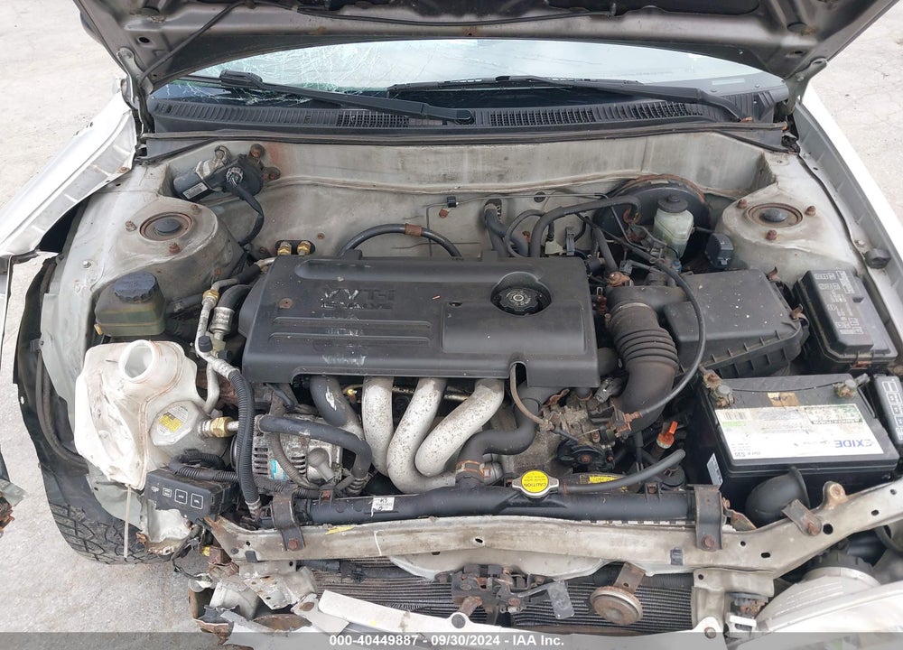 2002 CHEVROLET PRIZM VIN: 1Y1SK52862Z408726