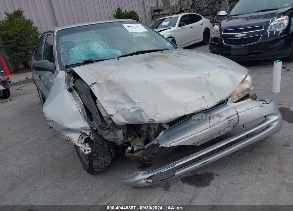 2002 CHEVROLET PRIZM VIN: 1Y1SK52862Z408726