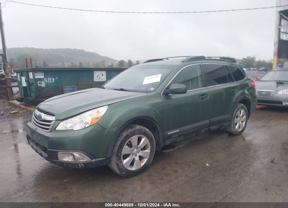 2012 SUBARU OUTBACK 2.5I PREMIUM VIN: 4S4BRBGC4C3298075