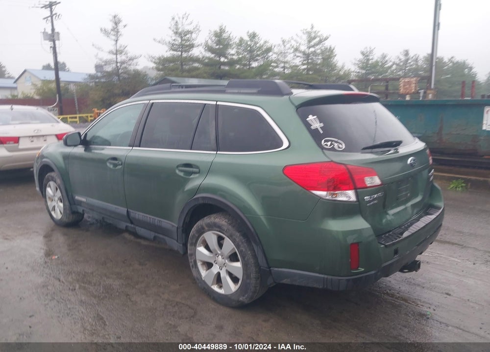 2012 SUBARU OUTBACK 2.5I PREMIUM VIN: 4S4BRBGC4C3298075