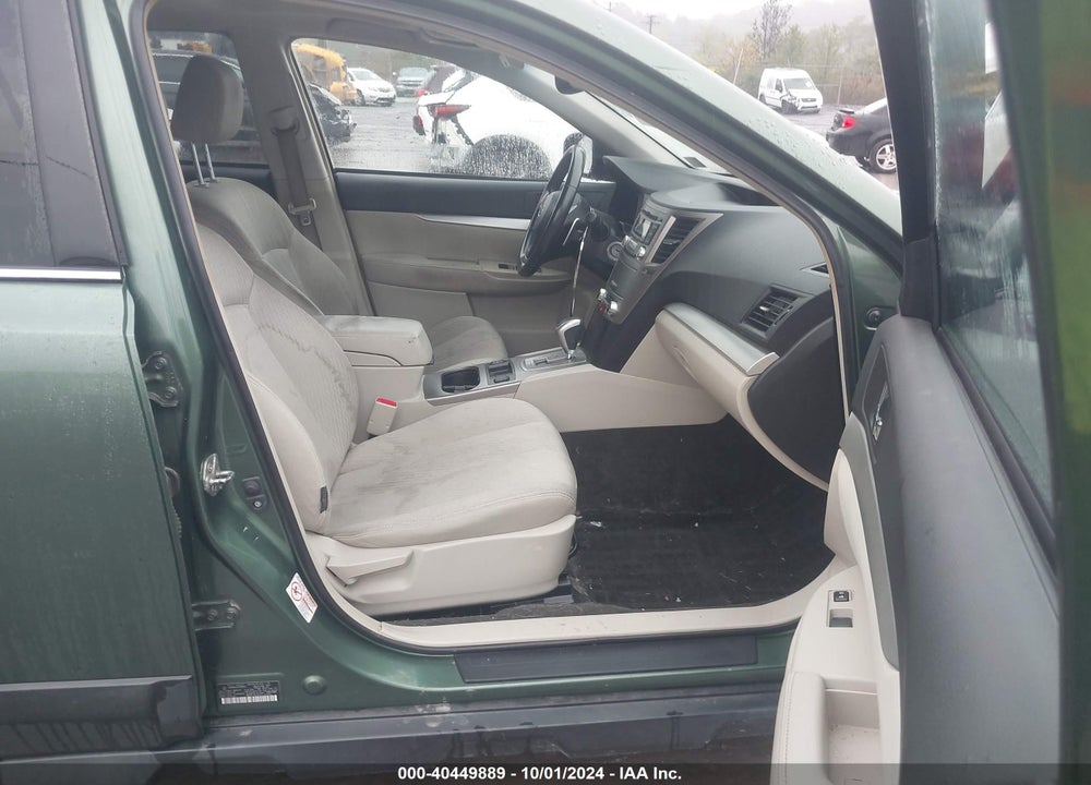 2012 SUBARU OUTBACK 2.5I PREMIUM VIN: 4S4BRBGC4C3298075