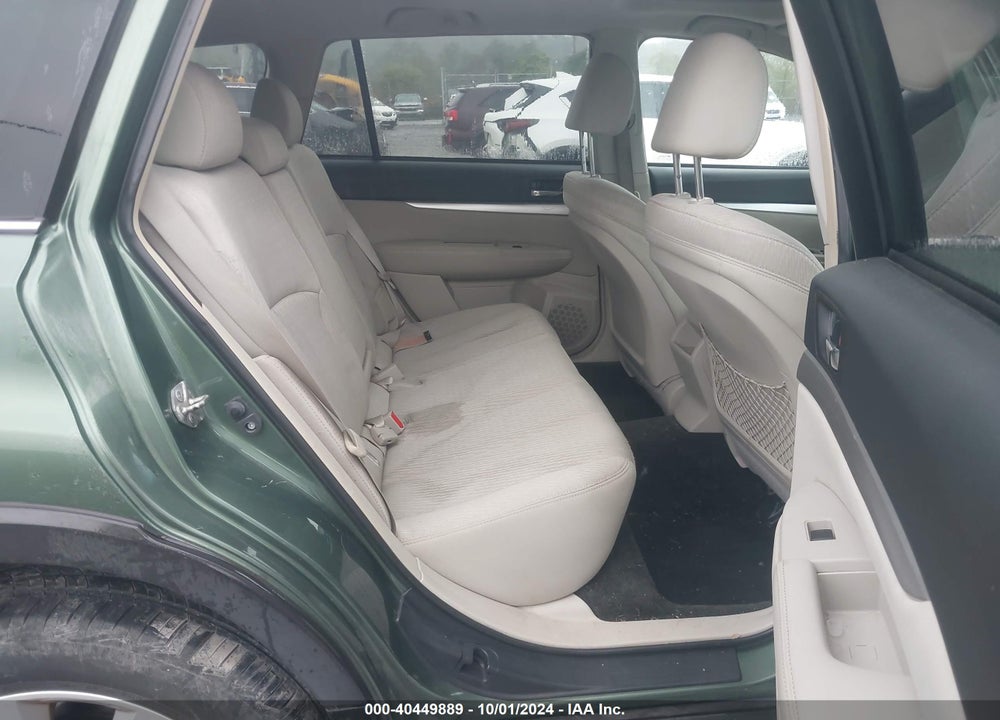 2012 SUBARU OUTBACK 2.5I PREMIUM VIN: 4S4BRBGC4C3298075