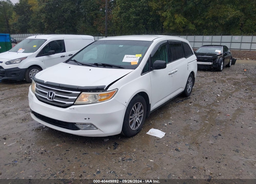 2011 HONDA ODYSSEY EX VIN: 5FNRL5H46BB037318
