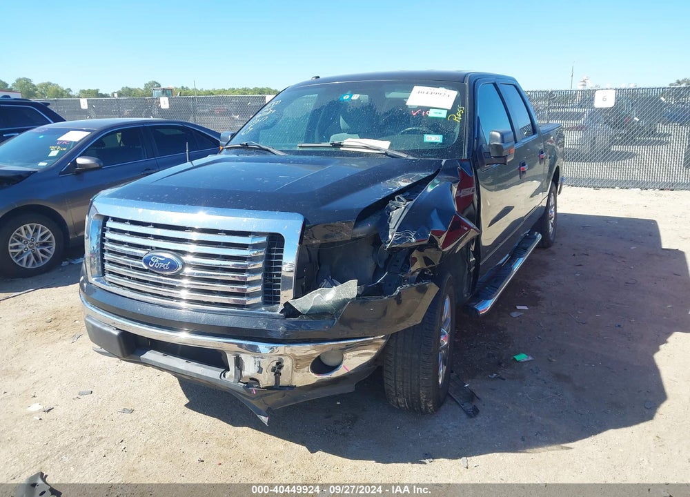 2012 FORD F-150 XLT VIN: 1FTFW1CF7CFB23410