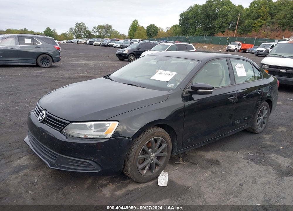 2012 VOLKSWAGEN JETTA 2.5L SE VIN: 3VWDP7AJ9CM314354