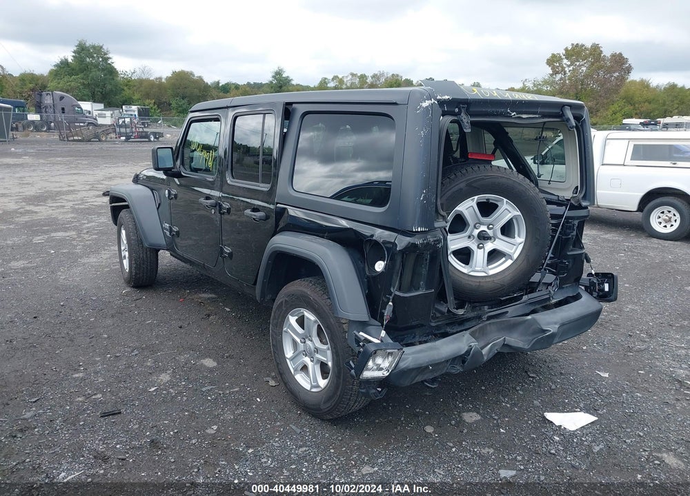 2019 JEEP WRANGLER UNLIMITED SPORT S 4X4 VIN: 1C4HJXDG3KW627467