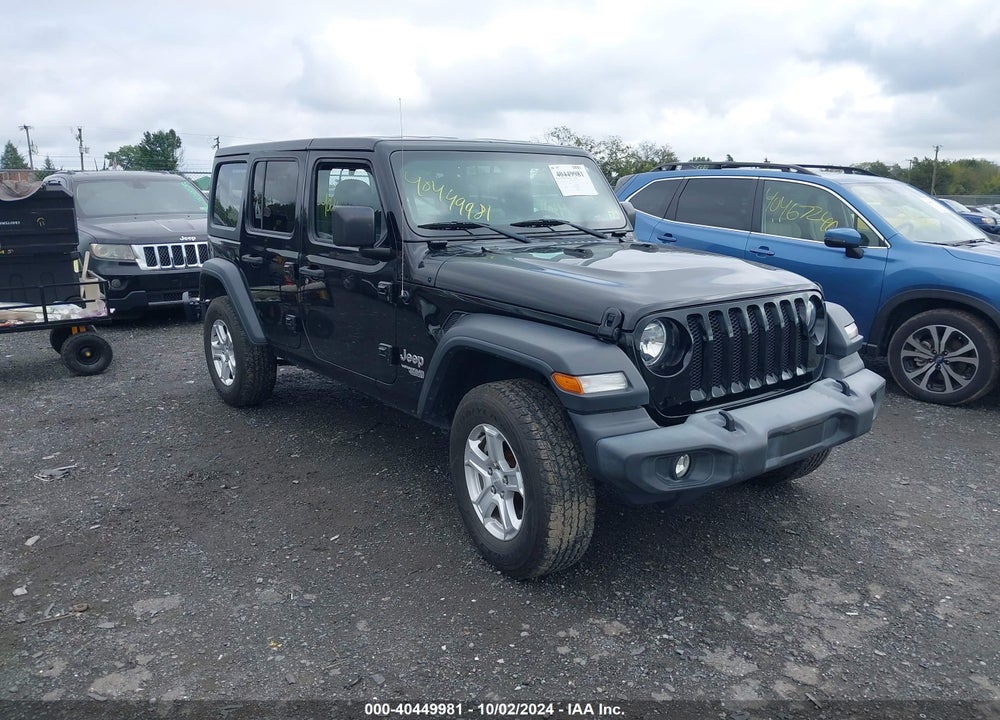2019 JEEP WRANGLER UNLIMITED SPORT S 4X4 VIN: 1C4HJXDG3KW627467