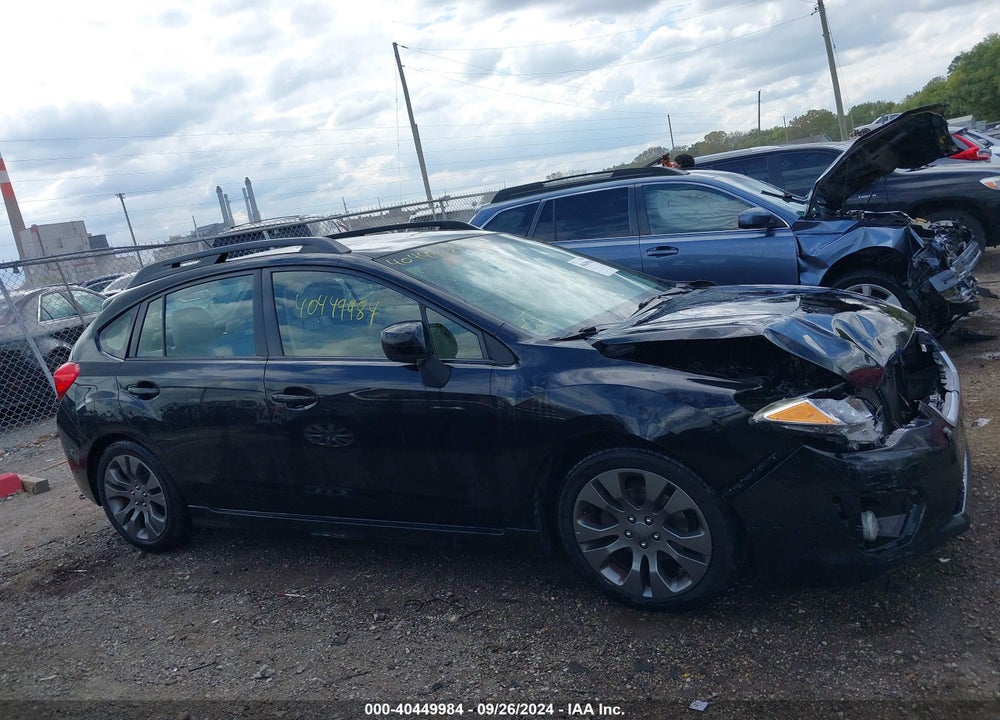 2013 SUBARU IMPREZA 2.0I SPORT LIMITED VIN: JF1GPAS60D2865391