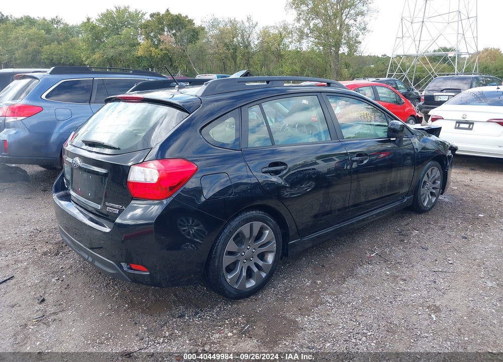 2013 SUBARU IMPREZA 2.0I SPORT LIMITED VIN: JF1GPAS60D2865391