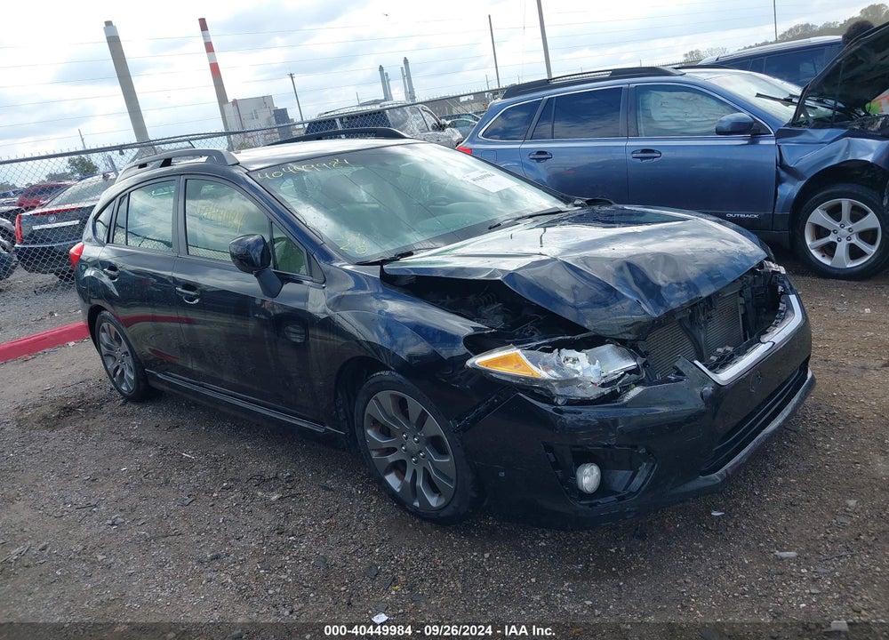 2013 SUBARU IMPREZA 2.0I SPORT LIMITED VIN: JF1GPAS60D2865391